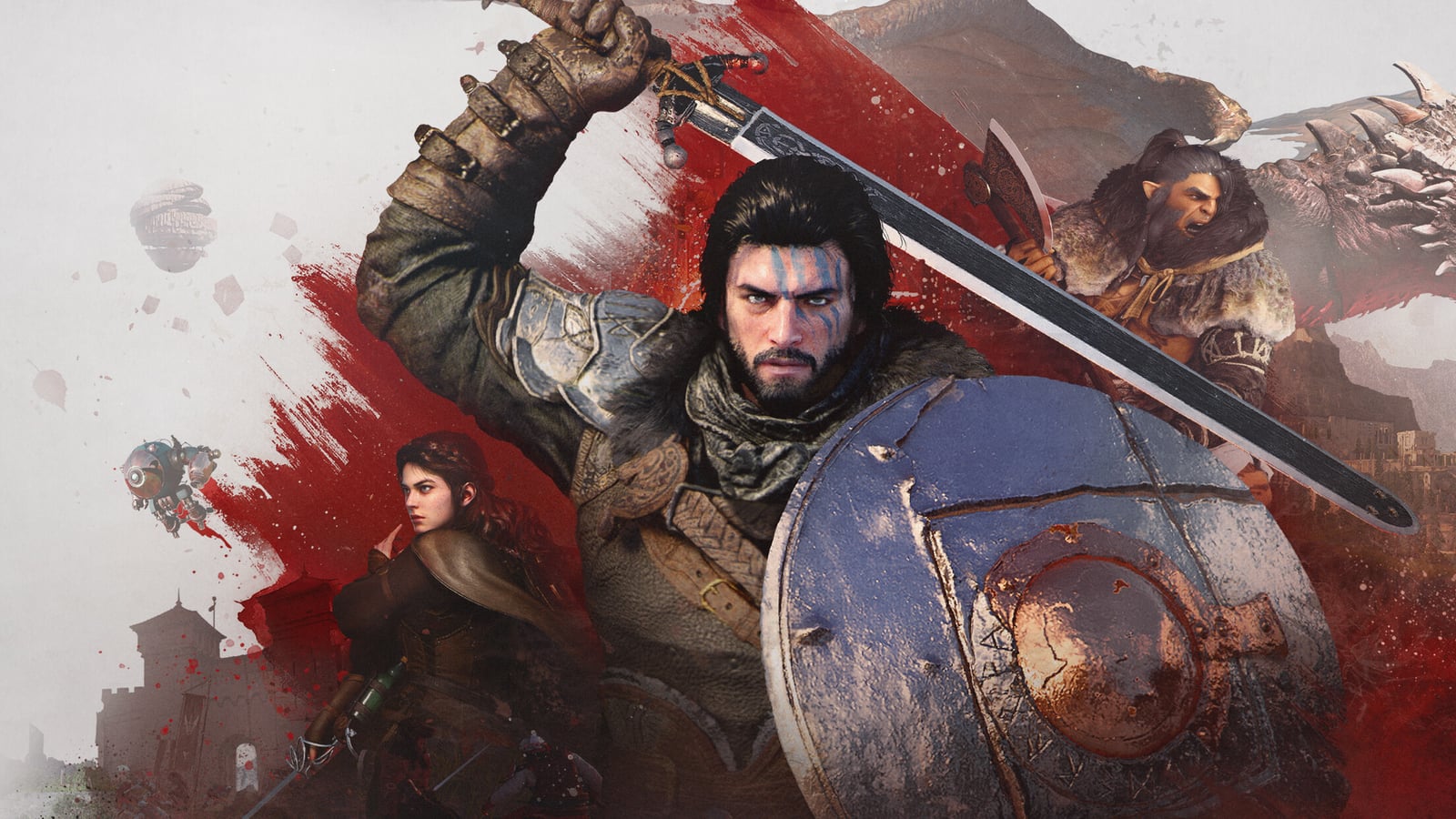 Official key art from Crimson Desert Enhanced